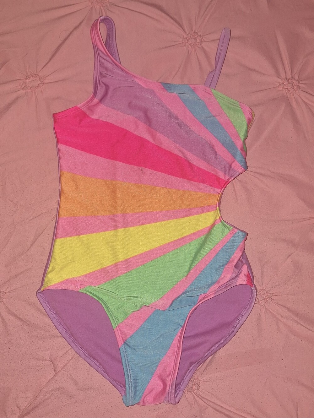 Girl's Rainbow Swimsuit